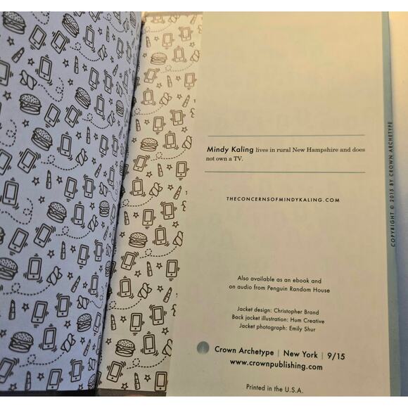 Why Not Me? by Mindy Kaling Hardcover Book - Picture 9 of 11